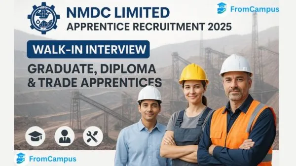 NMDC Apprentice Recruitment 2025 | 197 Trade, Graduate & Technician Apprentice Posts – Walk-in Interview Schedule