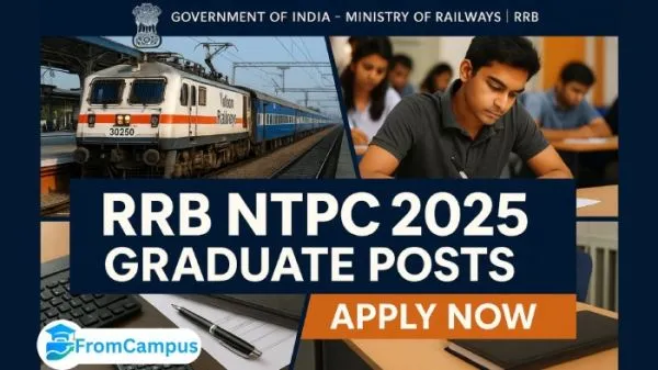 RRB NTPC Graduate Level Recruitment 2025 (CEN 06/2025) – Apply Online for 5810+ Vacancies