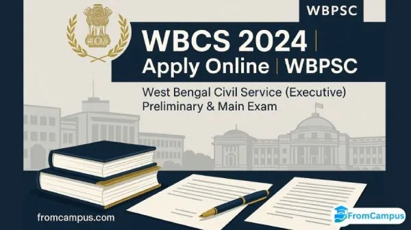 WBCS (Executive) & Other Allied Services Examination 2025 Notification West Bengal Civil Service (Executive)