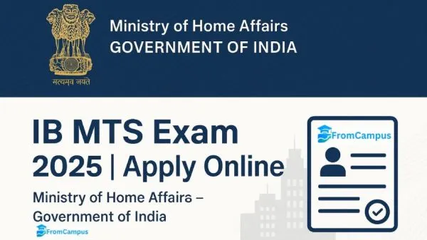 Intelligence Bureau (IB) MTS Recruitment 2025 – Notification Out