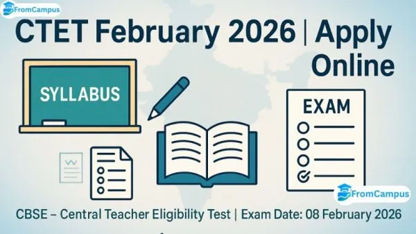 CTET February 2026 Notification – Apply Online for Central Teacher Eligibility Test