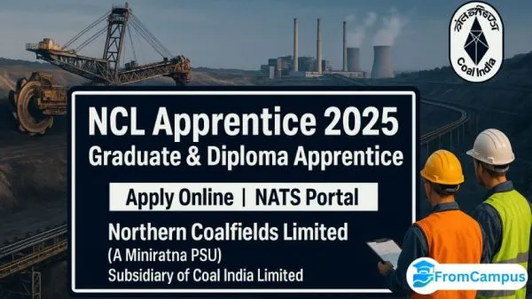 NCL Apprentice Recruitment 2025 – Apply Online for 94 Graduate & Diploma Civil Apprentice Posts