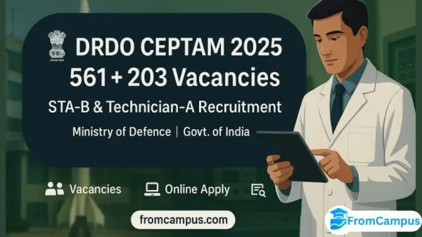DRDO CEPTAM-11 Recruitment 2025 – Complete Notification, Syllabus & Apply Online Guide
