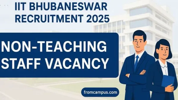 IIT Bhubaneswar Non-Teaching Recruitment 2025 Apply Online for 101 Posts Complete Notification