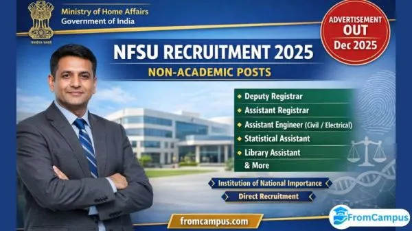 NFSU Non-Academic Recruitment 2025 – Apply Online for Various Posts