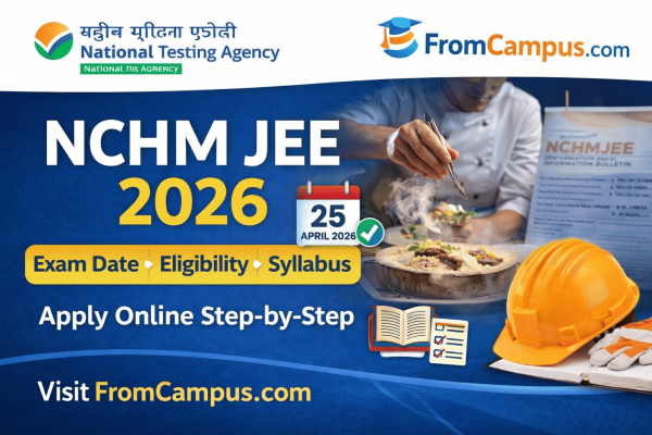 NCHM JEE 2026 – Apply Online, Exam Pattern, Syllabus & Complete Details