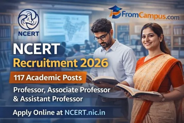 NCERT Recruitment 2026 – Apply Online for Academic Posts