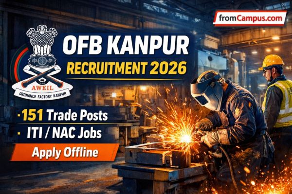 Ordnance Factory Kanpur Recruitment 2026 – 151 Trade Posts Apply Offline
